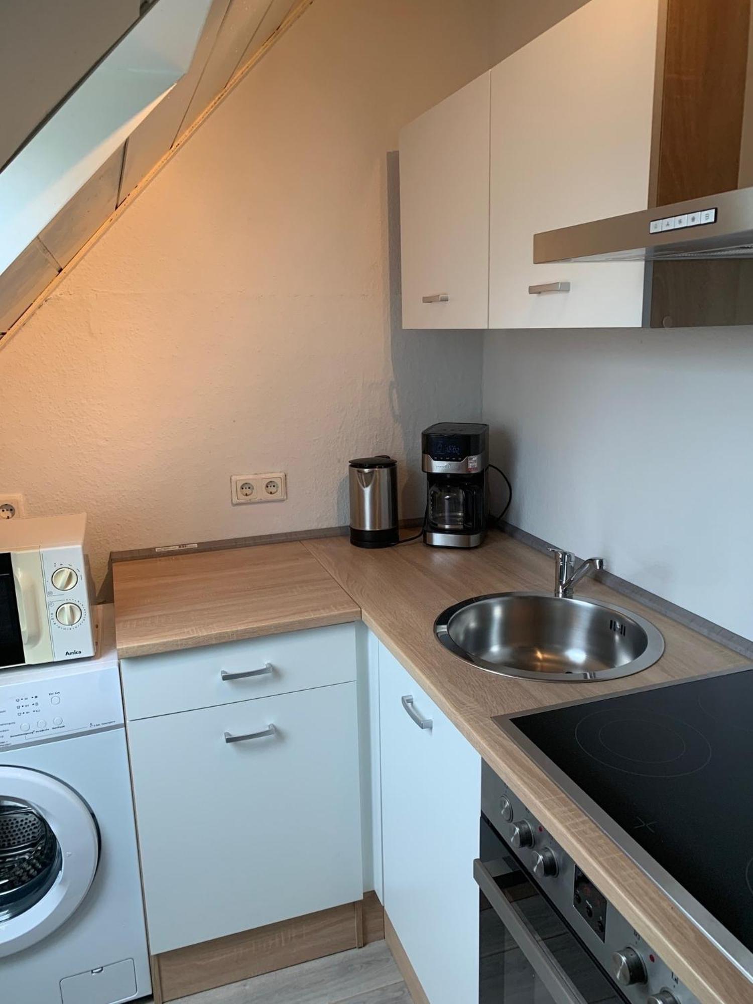 Apartament Studio 49 Mit Balkon, Einbau Kueche , Eigenes Bad ,2 Boxspringbetten, W-Lan, Tv , Waschmaschine Oberhausen  Zewnętrze zdjęcie